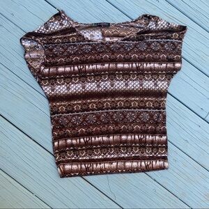 Freckles bat wing shirt sleeve shirt Size Large